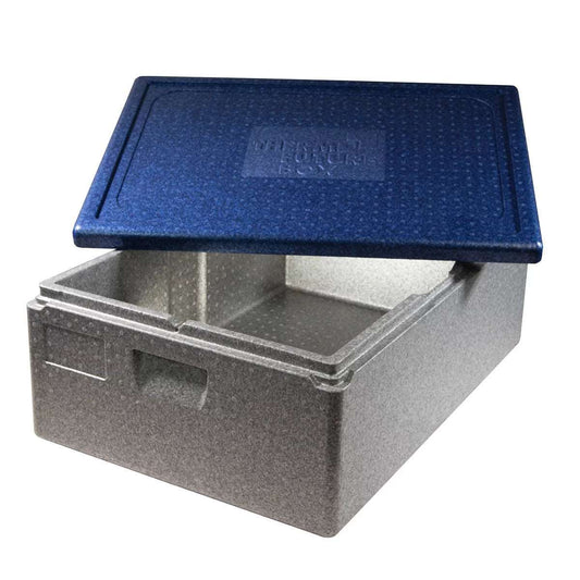 Allround Thermobox blau/grau 53 l - Isokiste.de