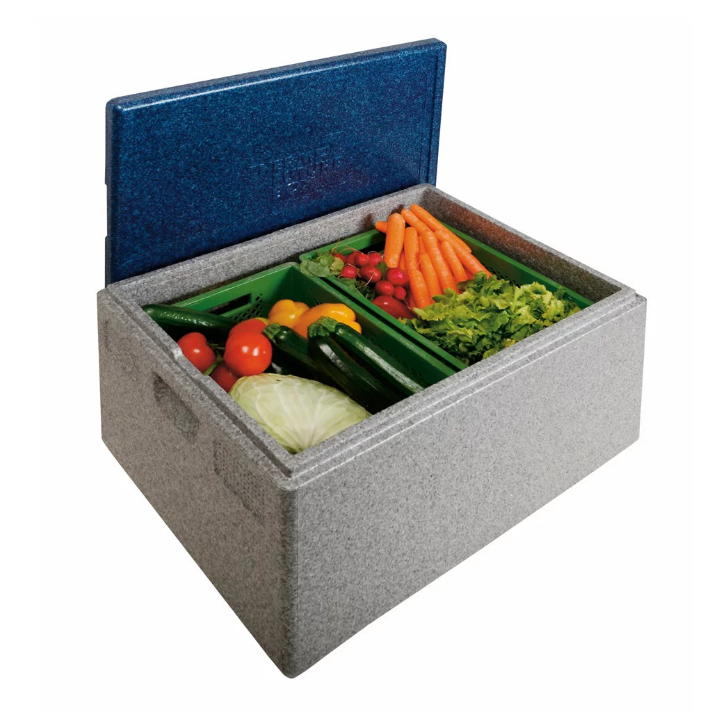 Allround Thermobox blau/grau 80 l - Isokiste.de